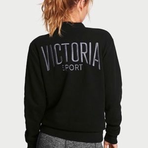 VICTORIA SPORT French Terry Bomber Jacket XS